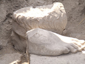 Smintheion-Apollon Heykeline ait Ba ve Ayak